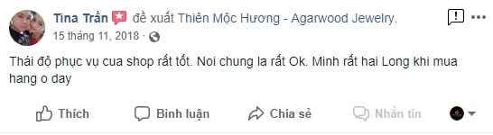 Feedback Vòng Tay Trầm Hương