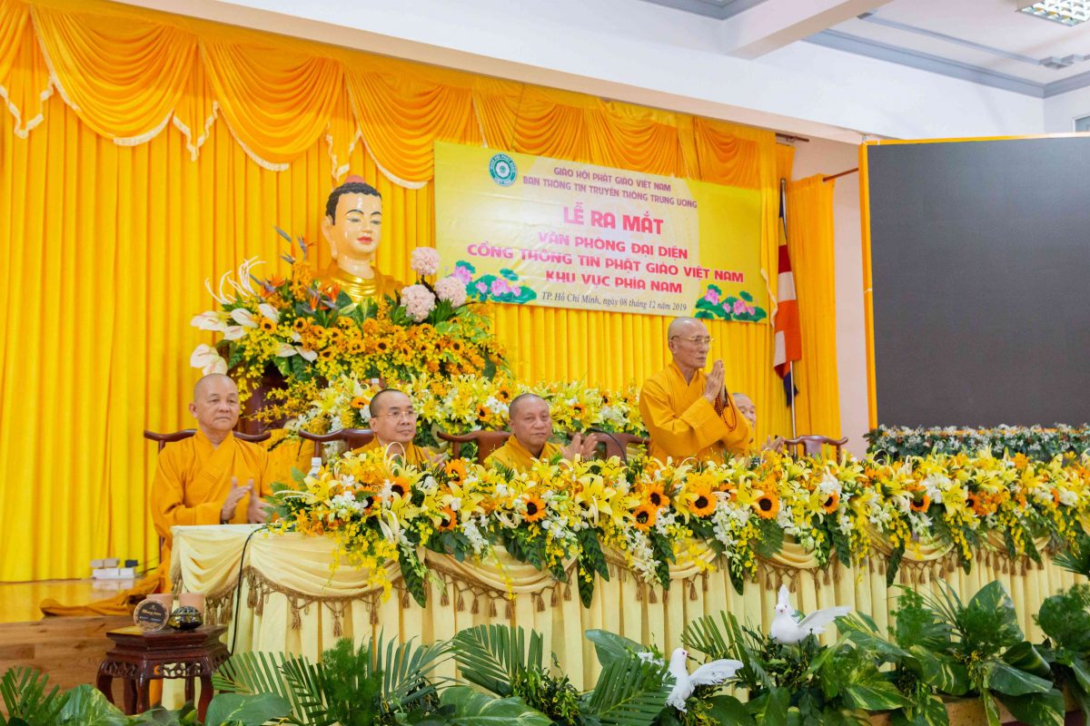 lễ ra mắt Văn Phòng đại diện Cổng thông tin Phật giáo
