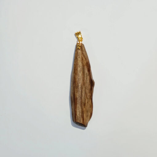 Mặt dây chuyền gỗ trầm hương Philippin vô định hình