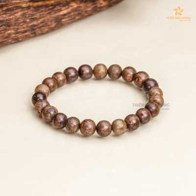 Vòng Đeo Tay Trầm Hương Tròn Đơn - Trầm Hương Việt Nam Khánh Hòa