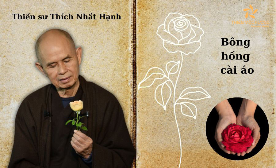Nghi thức bắt nguồn từ tác phẩm Bông hoa cài áo của Thiền sư Thích Nhất Hạnh