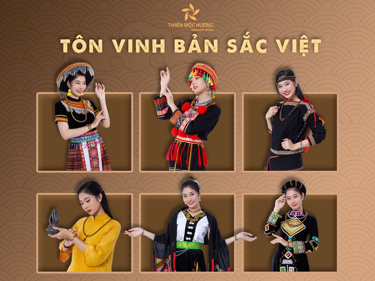 Trầm Hương trong trang phục các Dân tộc Việt Nam