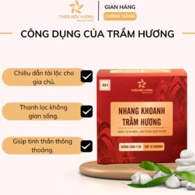 Nhang khoanh Trầm Hương 4 Giờ Cao Cấp