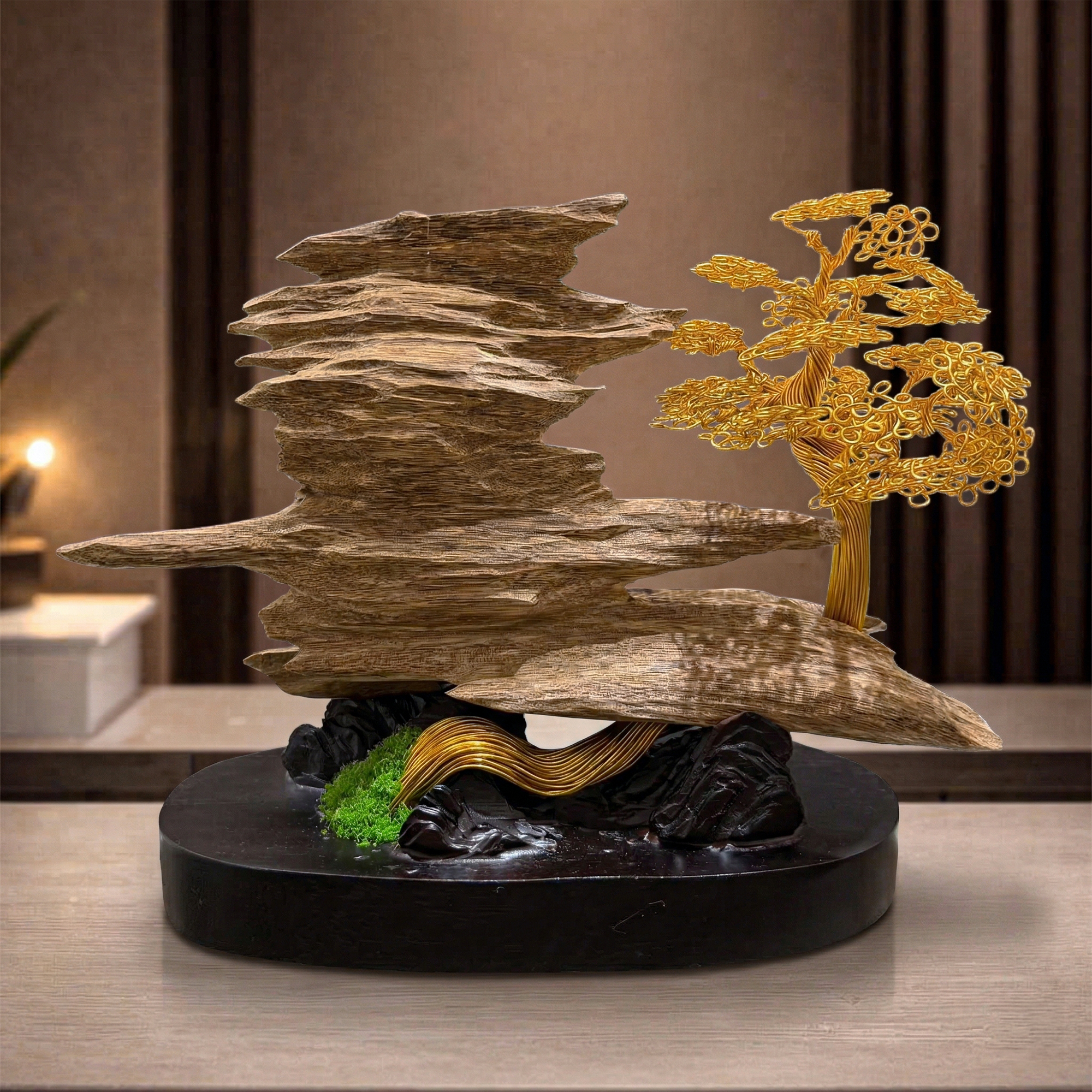 tiểu cảnh trầm hương