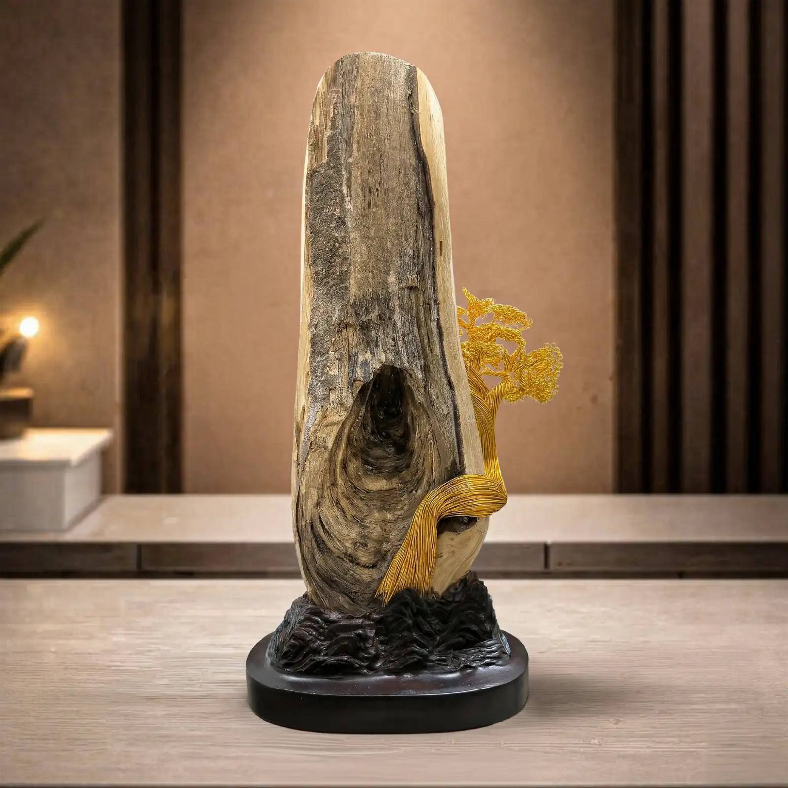 tiểu cảnh trầm hương
