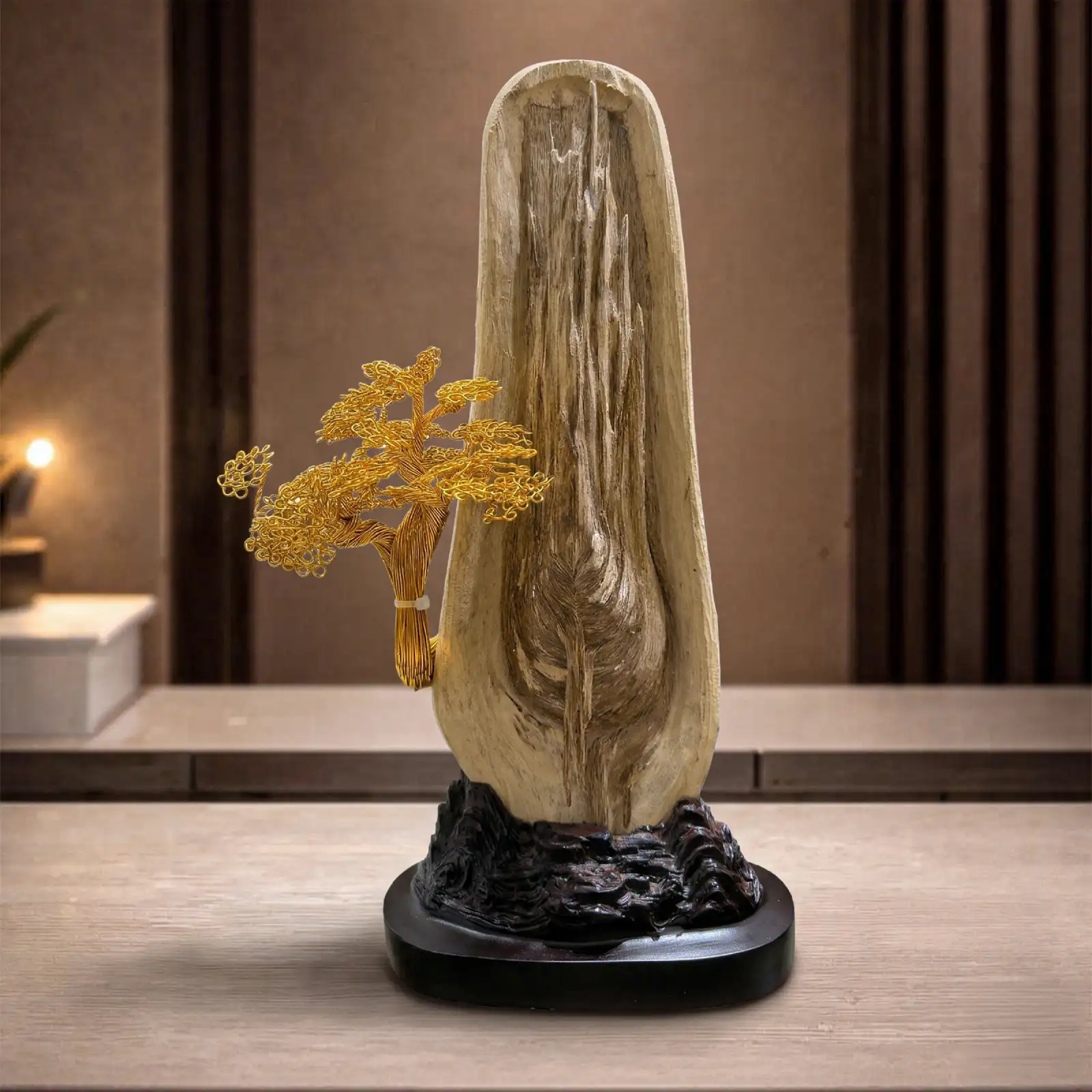 tiểu cảnh trầm hương