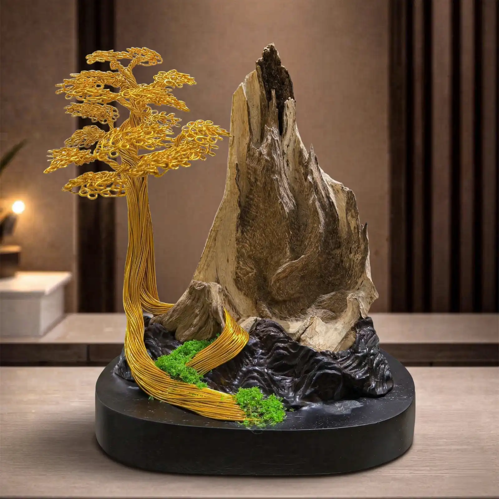 tiểu cảnh trầm hương