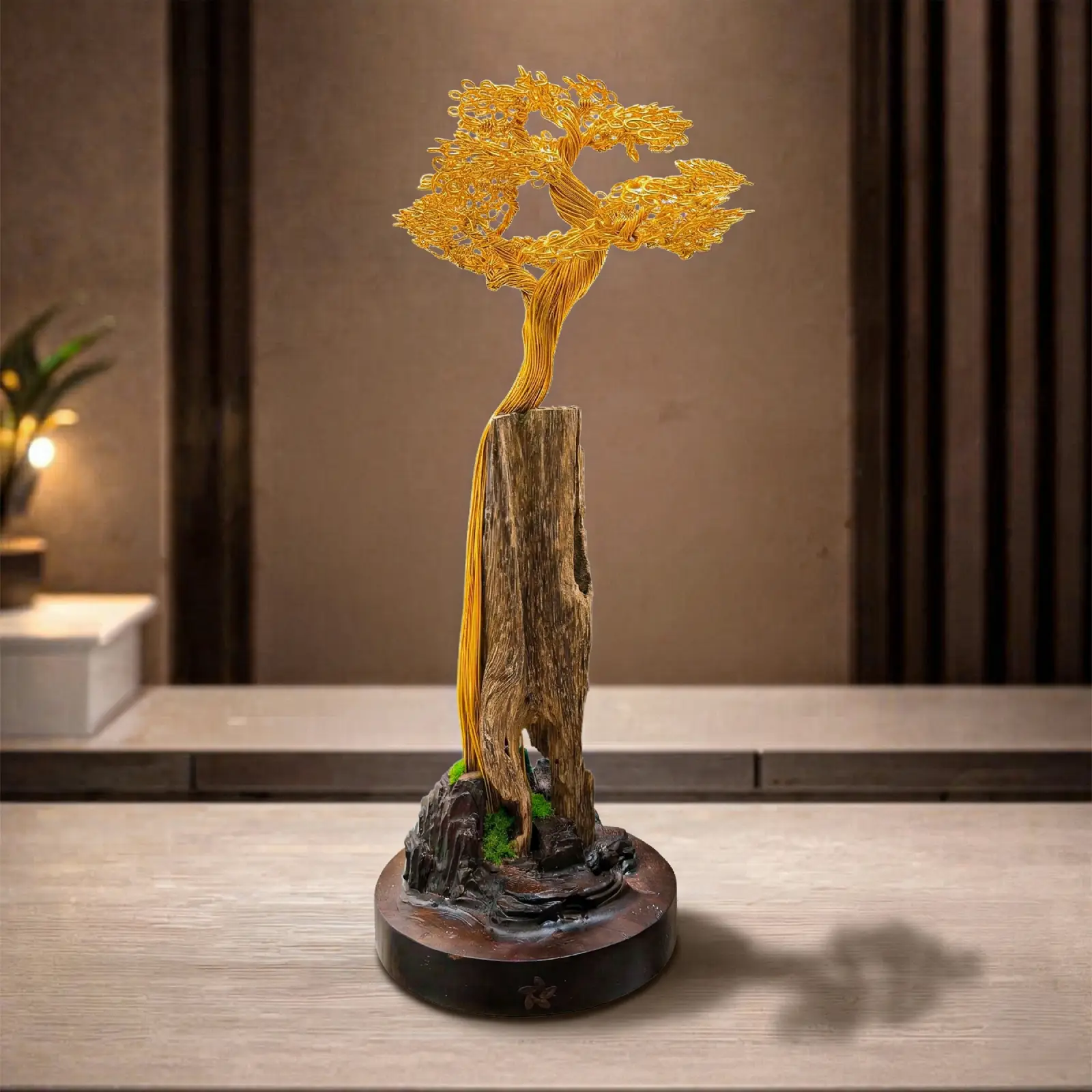 Tiểu cảnh trầm hương Bonsai cao cấp