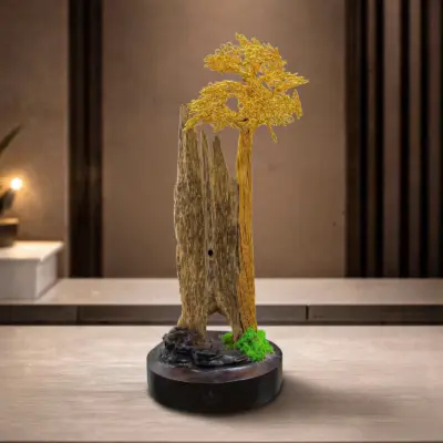 tiểu cảnh trầm hương