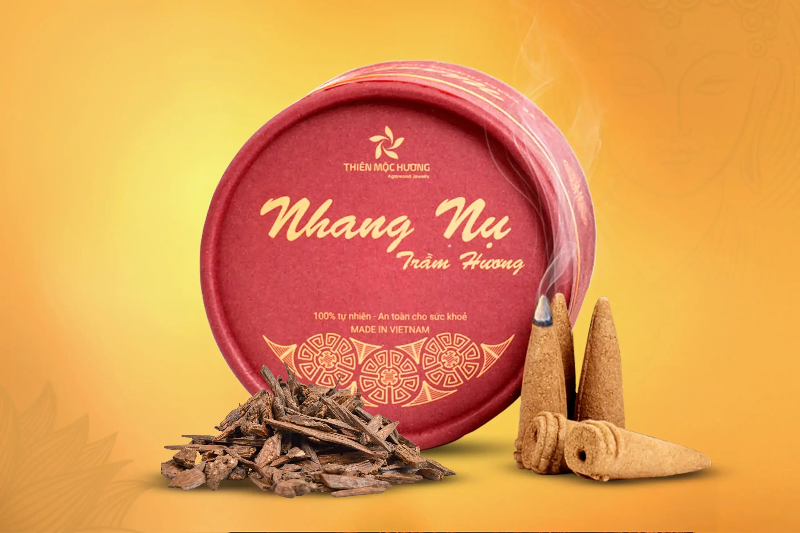 Xông hương trầm giúp không gian thanh tịnh, xua đi ám khí
