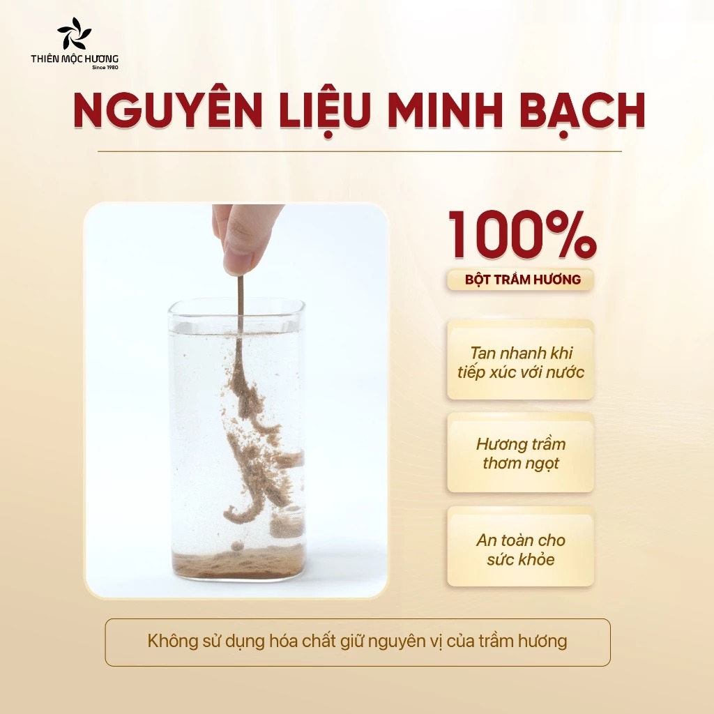 Nhang Thanh Trầm Hương Cao Cấp 12 năm - Hộp 40 thanh - Ảnh 3