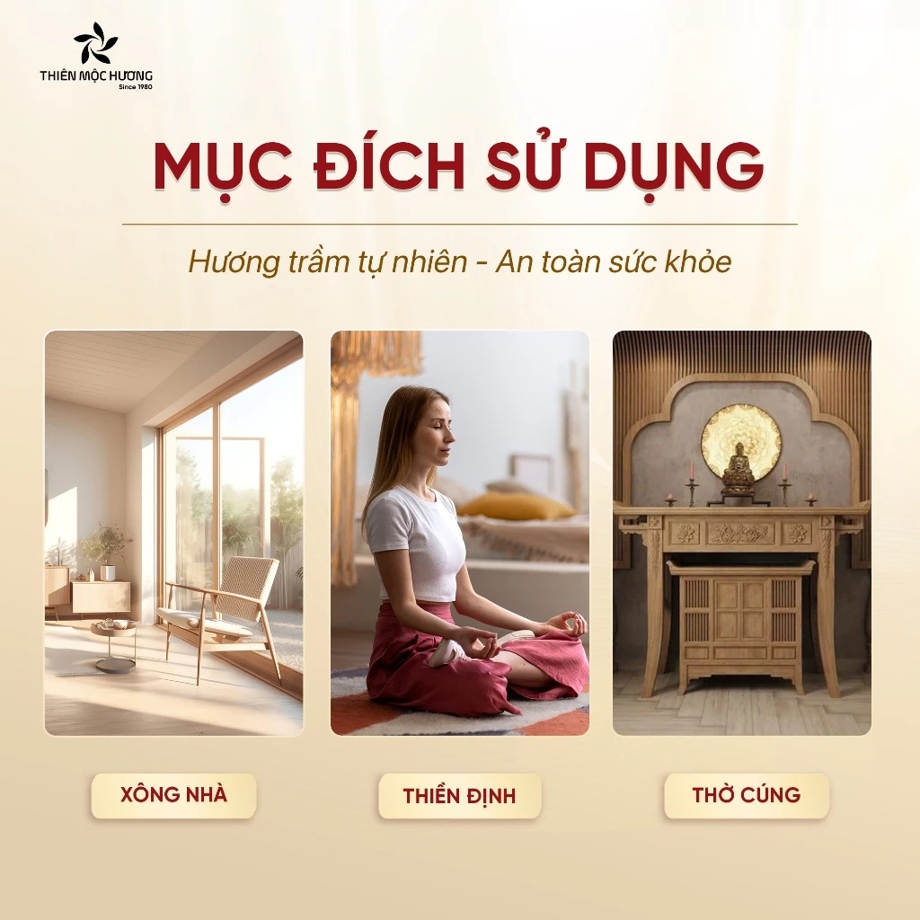 Nhang Thanh Trầm Hương Cao Cấp 12 năm - Hộp 40 thanh - Ảnh 7