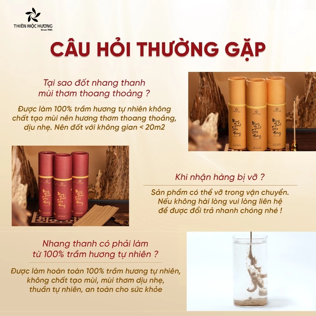 Nhang Thanh Trầm Hương Cao Cấp 12 năm - Hộp 40 thanh - Ảnh 5