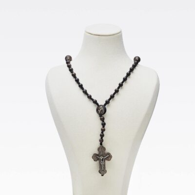 Eve Serenum Chuỗi Hạt Nguyện Mân Côi An Yên - Trầm Hương Việt Nam VIP Khảm Vàng