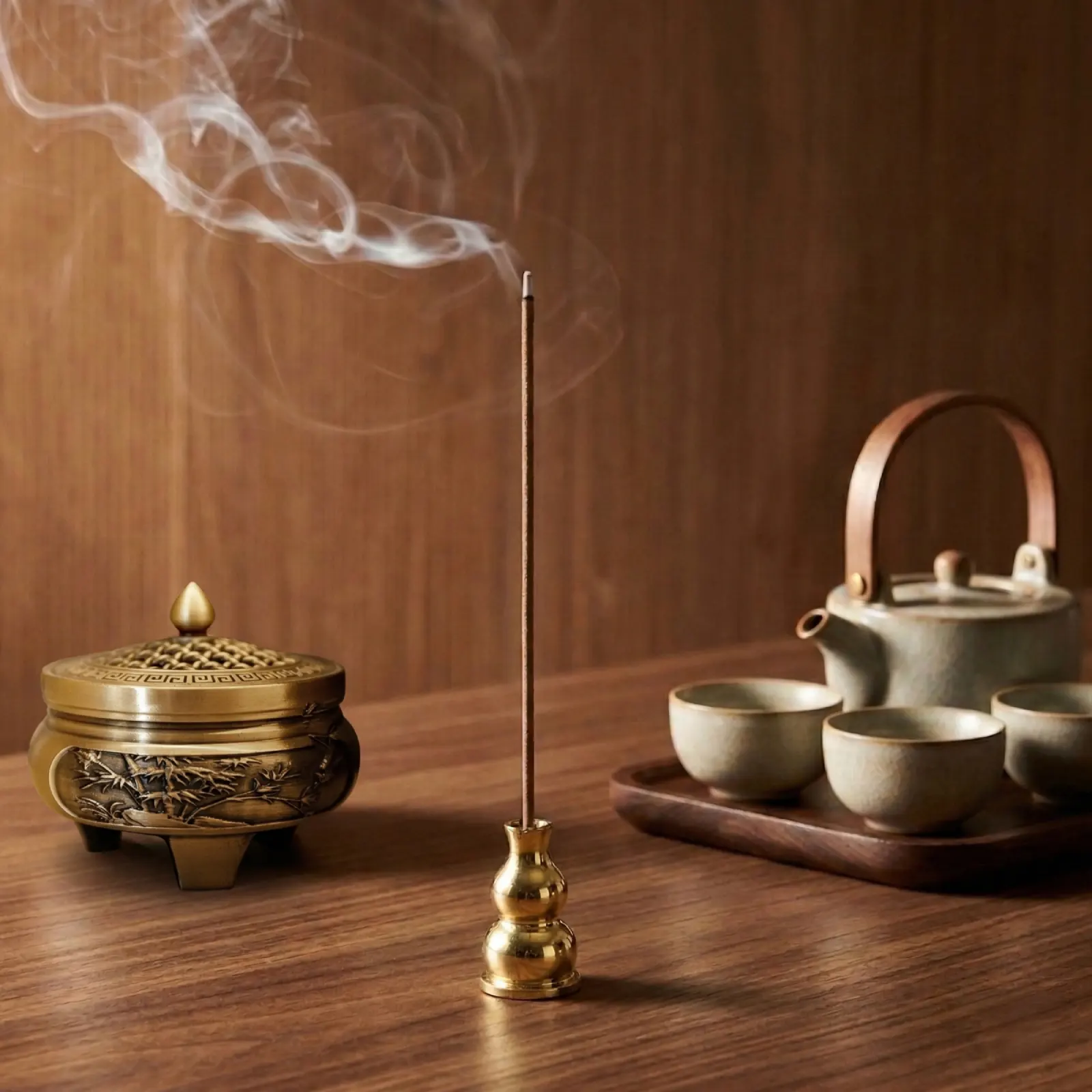 Đốt nhang trầm hương không tăm giúp cho tinh thần thư giãn.