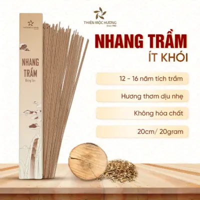 nhang trầm hương không tăm
