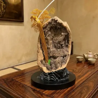 tiểu cảnh trầm hương