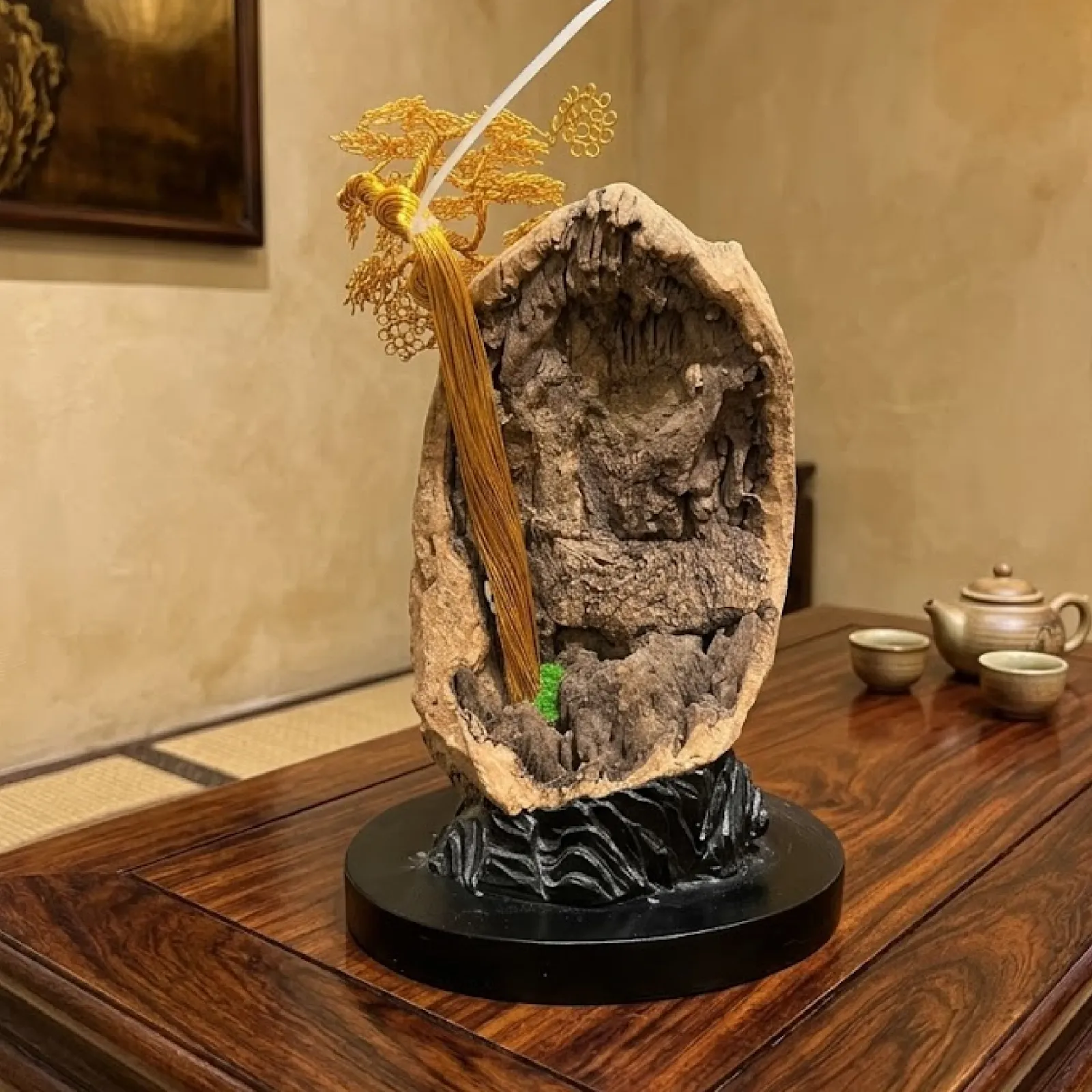 tiểu cảnh trầm hương