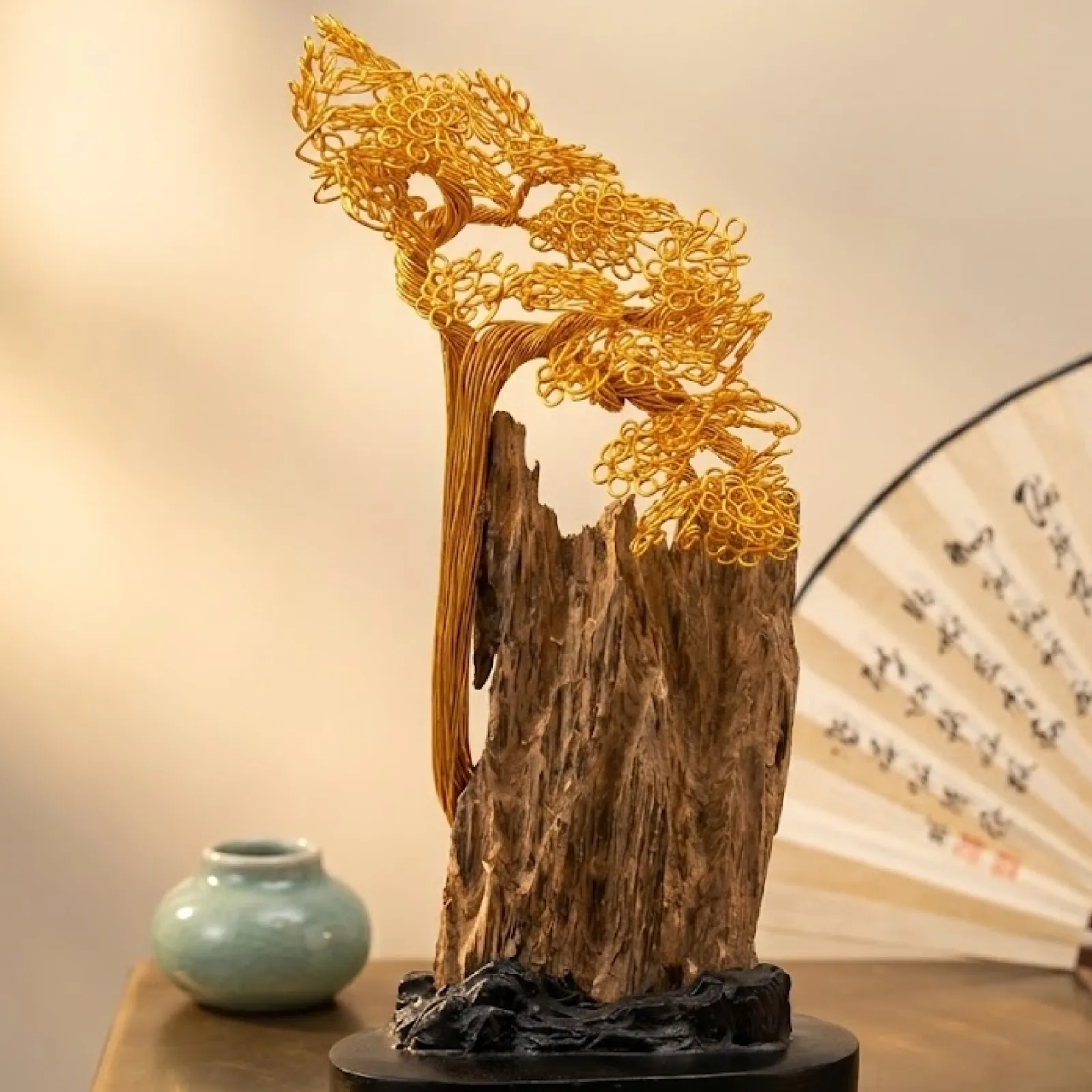 tiểu cảnh trầm hương