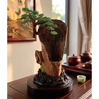 tiểu cảnh trầm hương