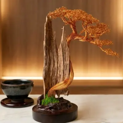 tiểu cảnh trầm hương