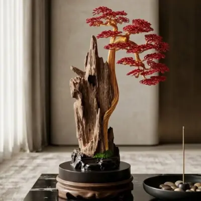 tiểu cảnh trầm hương