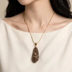mặt dây chuyền trầm hương