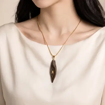 mặt dây chuyền trầm hương