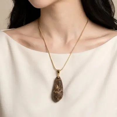 mặt dây chuyền trầm hương