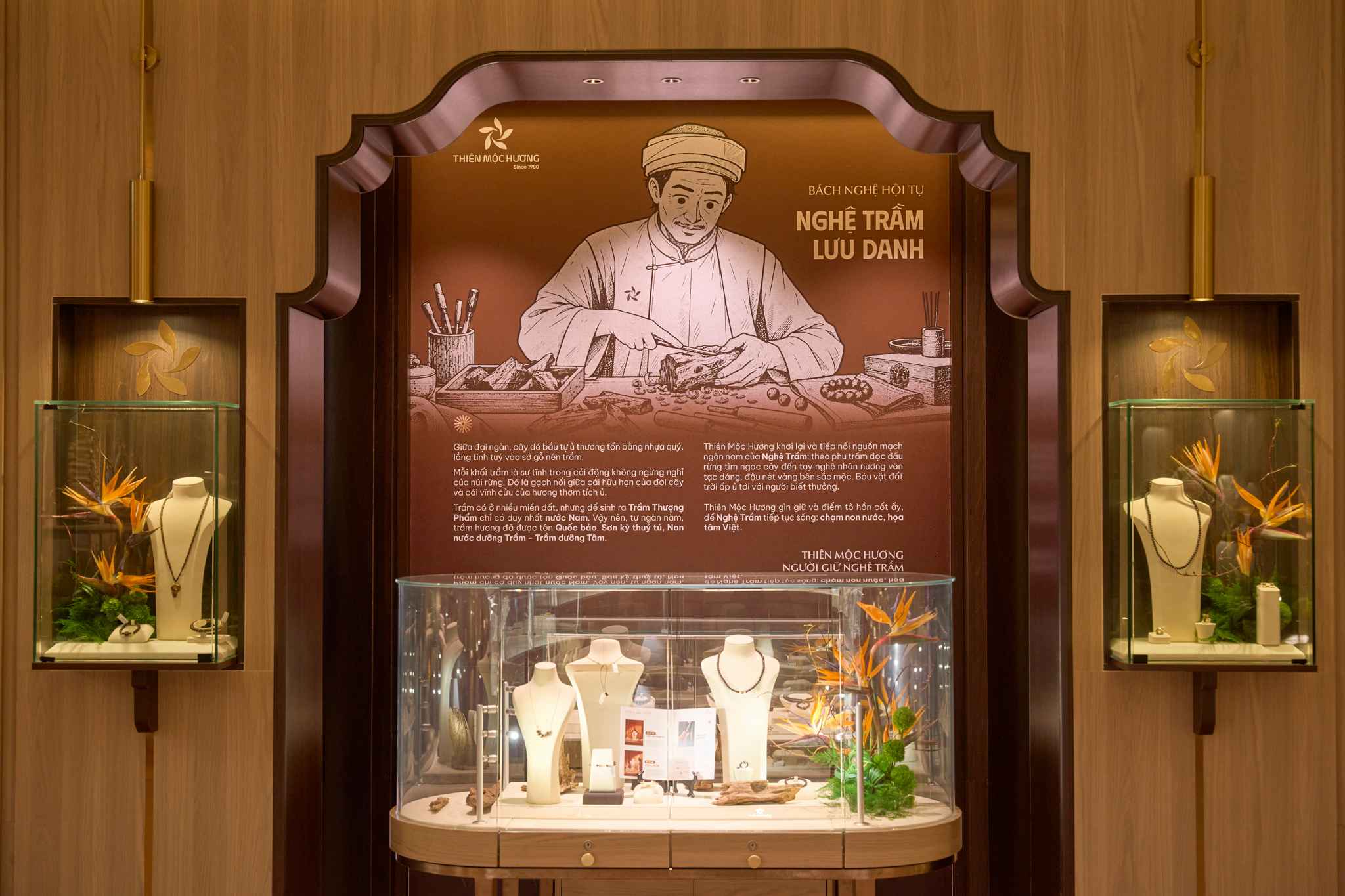 Art Gallery Thế giới Trầm hương - Nơi "Bách Nghệ hội tụ, Nghệ Trầm lưu danh"